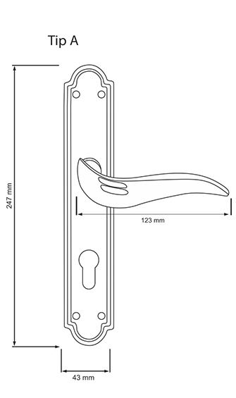 Dolfin Kapı Kolu Dolfin Kapı Kolu