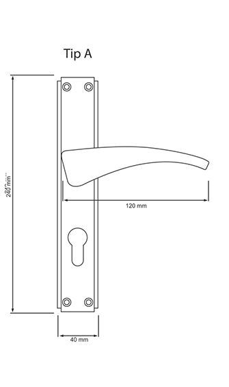 Sedef Kapı Kolu Sedef Kapı Kolu