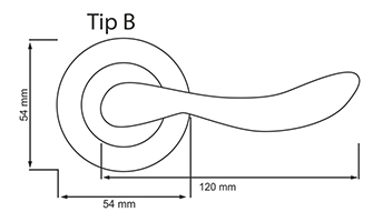 Yaprak Kapı Kolu Yaprak Kapı Kolu