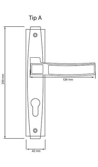 Yonca Kapı Kolu Yonca Kapı Kolu